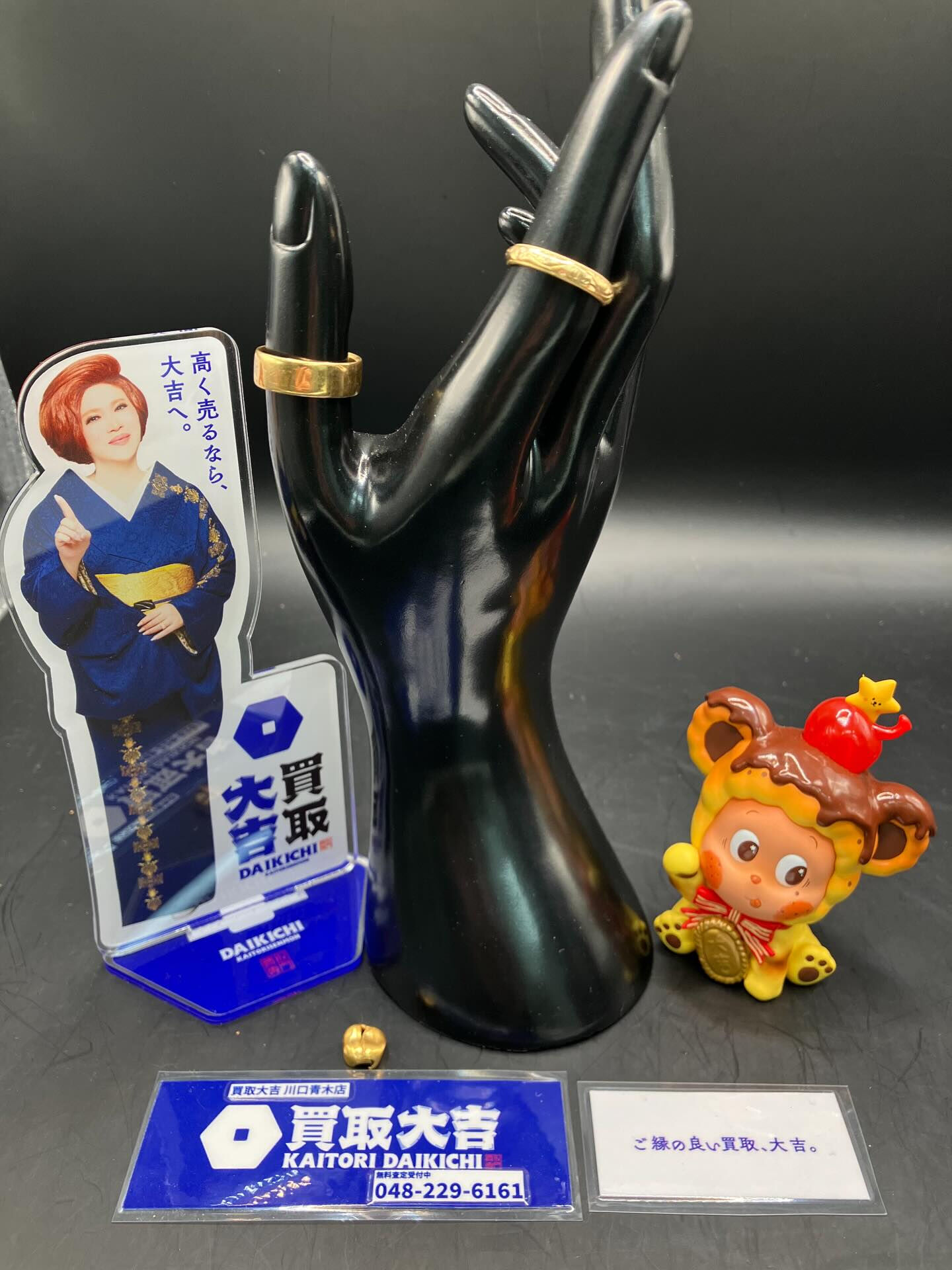 K18リング、金歯をお譲りいただきました♪