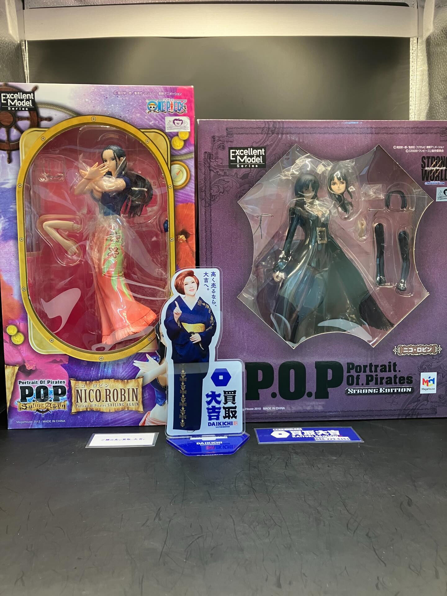 ワンピースのフィギュアをお譲りいただきました♪
