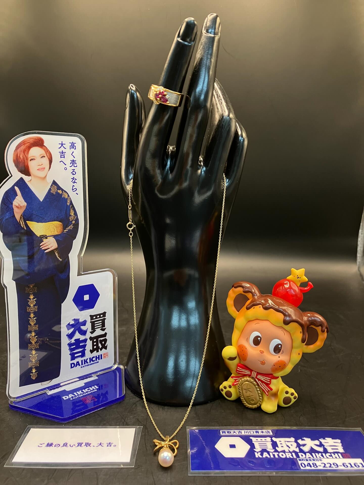 素敵なアクセサリーをお譲りいただきました♪