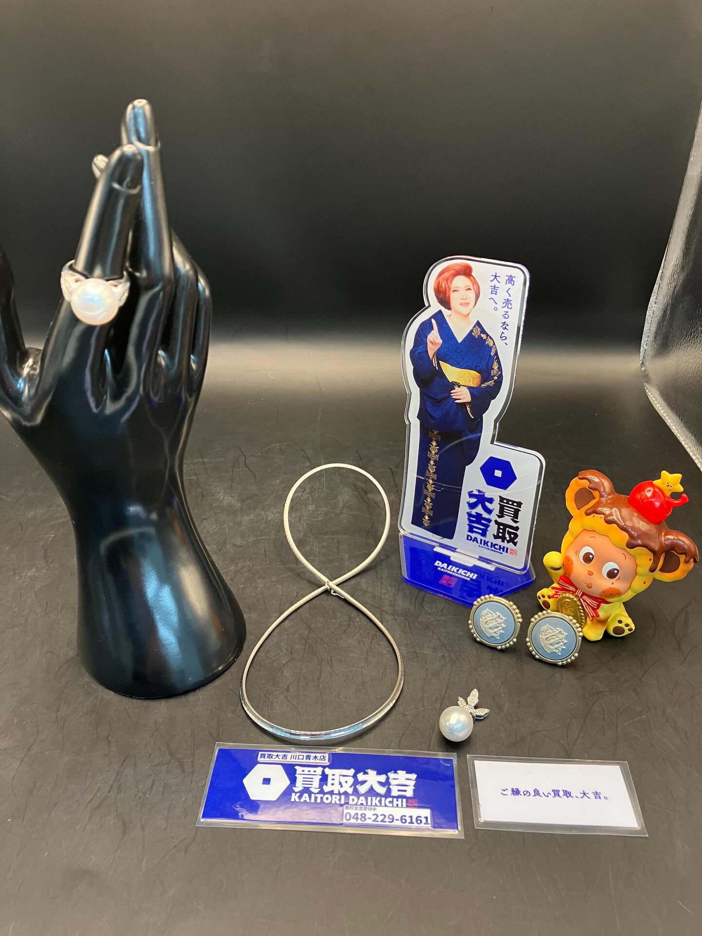 パールアクセサリーをお譲りいただきました♪