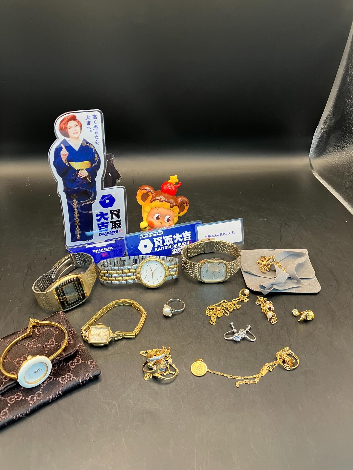 アクセサリー、時計の買取は買取大吉川口青木店へ！川口市で買取